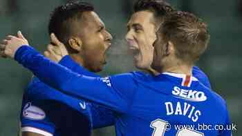 Morelos strikes as Gerrard's Rangers beat Hibernian to maintain 23-point lead at top