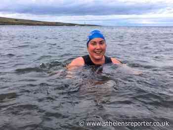 St Helens woman to take a dip a day in the North Sea for charity - St Helens Reporter