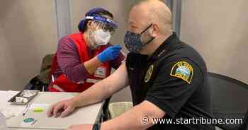 St. Paul police receive their first doses of COVID-19 vaccine as distribution widens