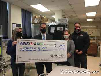 'Teacher of the Week' introduces culinary arts to high school students - WWAY NewsChannel 3