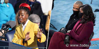 Amanda Gorman reveals what she overheard Michelle Obama telling Barack at inauguration