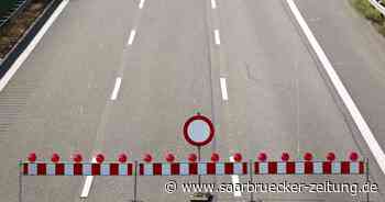 Sperrung der A 6 Anschlussstelle Homburg in Richtung Neunkirchen - Saarbrücker Zeitung