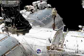 Astronauts complete spacewalk to install British-built broadband hub on ISS - Enfield Independent