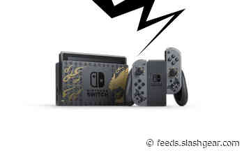 Another Monster Hunter Nintendo Switch – this one’s tricked out in black, gray, and gold