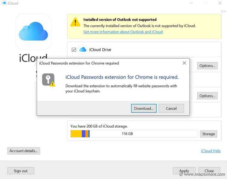 iCloud for Windows Gaining Support for iCloud Passwords Chrome Extension
