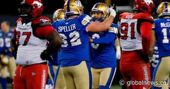 Winnipeg Blue Bombers trade offensive lineman to Toronto Argos - Global News
