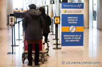 The results are in: Ontario COVID-19 testing pilot program at Toronto Pearson caught nearly 150 infected travellers - Yahoo News Canada