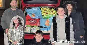 EK family set up mobile food-bank to help locals during COVID crisis - Daily Record