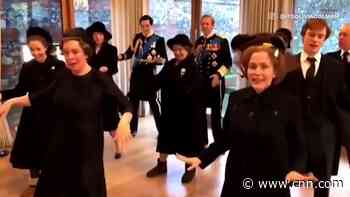Watch 'The Crown' cast dance to Lizzo