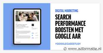 Je search performance boosten met Google AAR