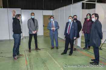Vaccinatiecentrum in Roeselare Expo zo goed als klaar: “Grootste uitdaging zal zijn voldoende vaccins te hebben”