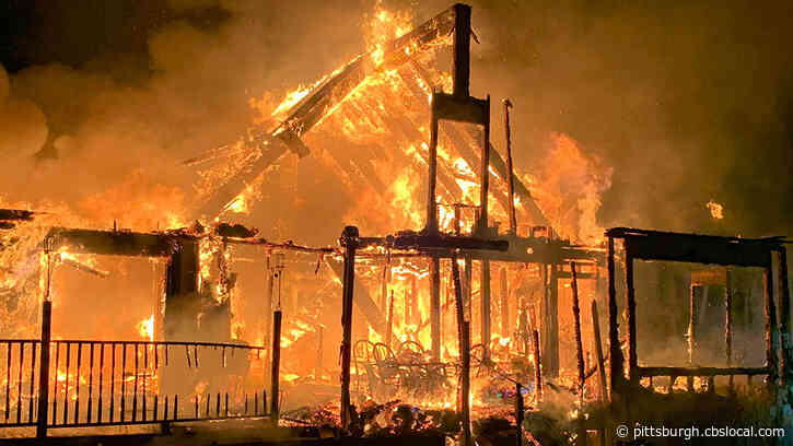 Fire Consumes Home In Derry Township