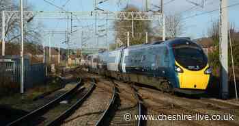 Updates: Services suspended after person hit by a train - Cheshire Live