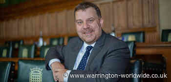 MP welcomes £3.5m funding to upgrade Warrington Bank Quay Station - Gary Skentelbery