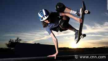The 14-year-old skateboarding prodigy chasing an Olympic dream