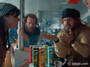 Watch Pringles take its stacking message to sea in latest Super Bowl spot