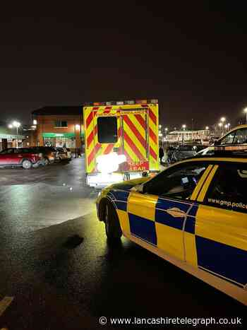 Arrest after banned motorist drives ambulance with flashing lights to do supermarket shop