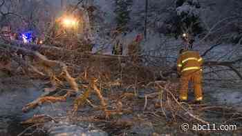 NC weather: Areas near Virginia border see as much as four inches of snow