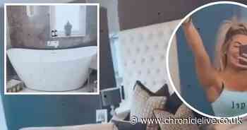 Chloe Ferry isolating in plush Newcastle home after Dubai trip