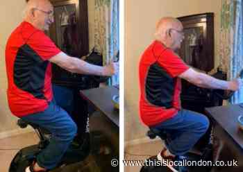 Sutton grandad cycles for Croydon charity