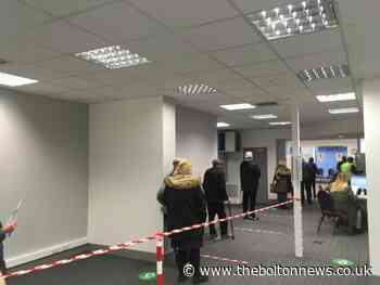 Praise for Bolton's mass vaccination site which opened today