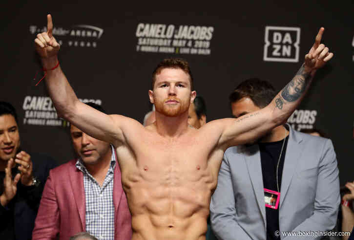 Canelo Alvarez vs Billy Joe Saunders Set To Take Place In May