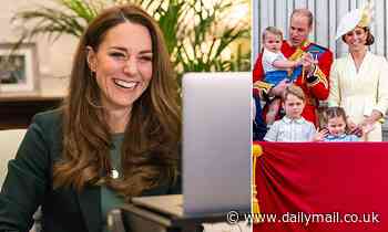 Kate Middleton says parenting in lockdown has left her 'exhausted' and 'juggling work and school'