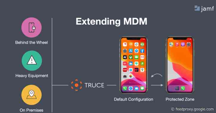 Jamf partners with TRUCE Software for location-based iOS device management