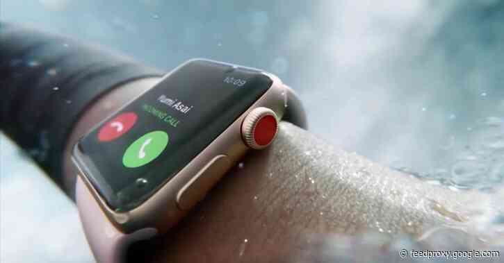 Apple Watch credited with helping cyclist call for help after being swept into flooded river