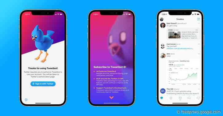 Tweetbot 6 released with support for new Twitter API, now a subscription-based app