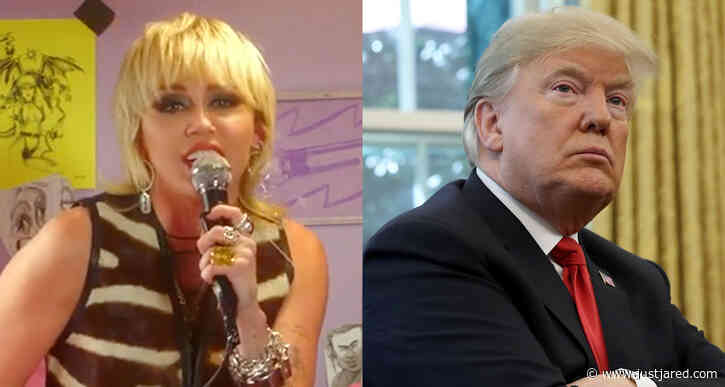 Miley Cyrus Performs Her Anti-Trump Song 'Golden G String' During NPR's Tiny Desk Concert - Watch Now