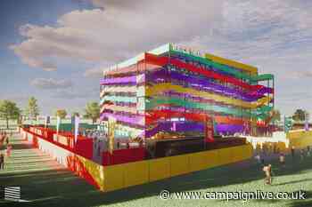 Moveable venue The Vertical Theatre can fit socially distanced audiences of 2,400