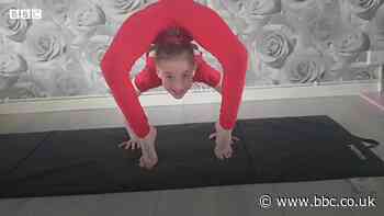 Blackpool schoolgirl, 10, masters the art of contortion