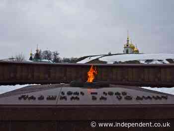 Man arrested for cooking BBQ over eternal flame for fallen Russian soldiers