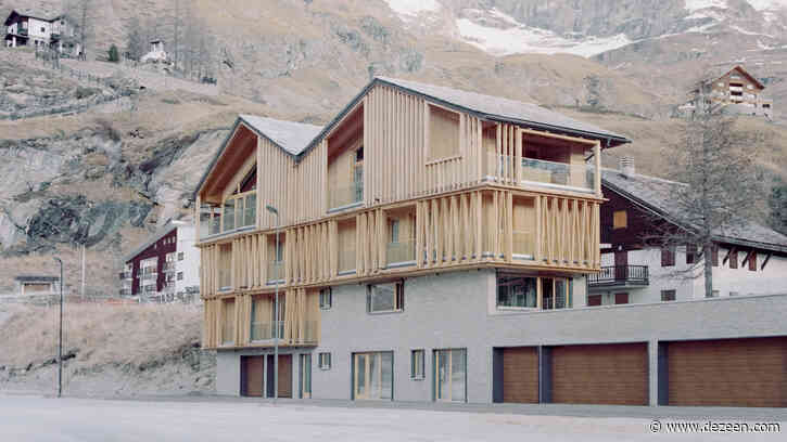 The Climber's Refuge is a sustainable update of the traditional Alpine chalet