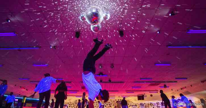 Photos: Pandemic makes Classic Skating’s late-night disco dance party even more popular