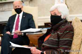 Biden, Yellen call for swift action on coronavirus relief package