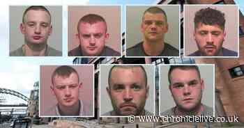 Large street battle saw armed police called and almost 100 weapons seized