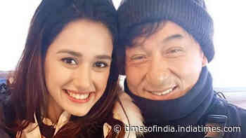 Disha Patani shares throwback photo with Jackie Chan from 'Kung Fu Yoga' days, Tiger Shroff's mom Ayesha is all hearts for it!