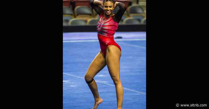 Sophomore Jaedyn Rucker has roared back from a knee injury, giving Utah gymnastics team another weapon
