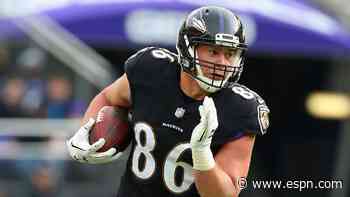 Ravens, TE Boyle agree to 2-year extension