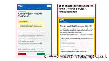 Police warning about coronavirus vaccine scam