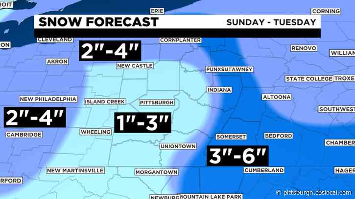 Pittsburgh Weather: Winter Storm’s Brush With Western Pa. Likely To Bring Messy Mix Of Snow, Rain And Freezing Rain