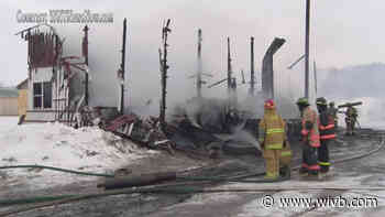 Chautauqua County fire levels commercial garage