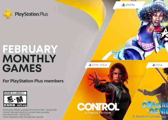 PlayStation Plus February 2021 games announced by Sony