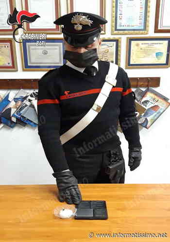 Putignano - controlli antidroga: arrestato pusher in trasferta - Putignano Informatissimo