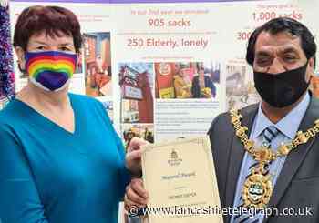 "It's more than well deserved": Secret Santa accoladed with Mayoral award