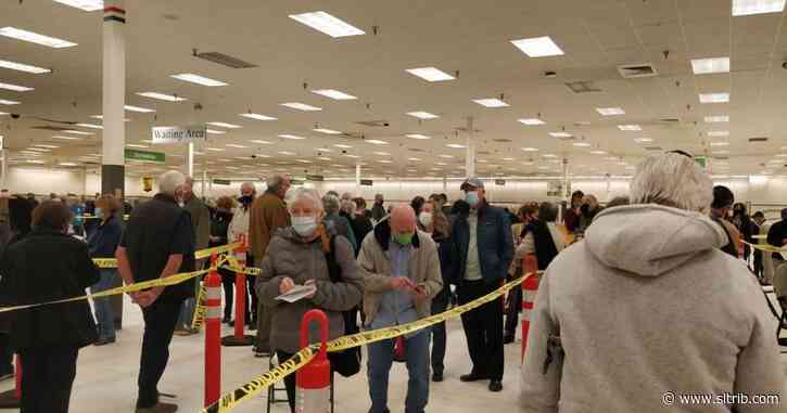 Extra doses lead to long lines at Utah County vaccination clinic