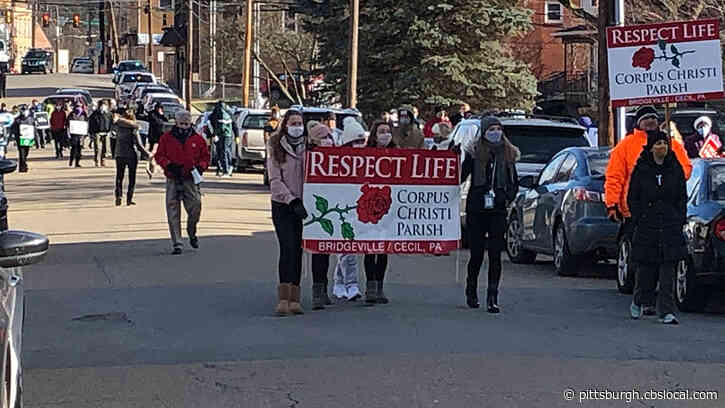 Pro-Life Supporters Hold March For Life In Bridgeville