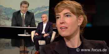 Lanz: Söder lobt sich für Krisen-Management - Journalistin widerspricht ihm - FOCUS Online